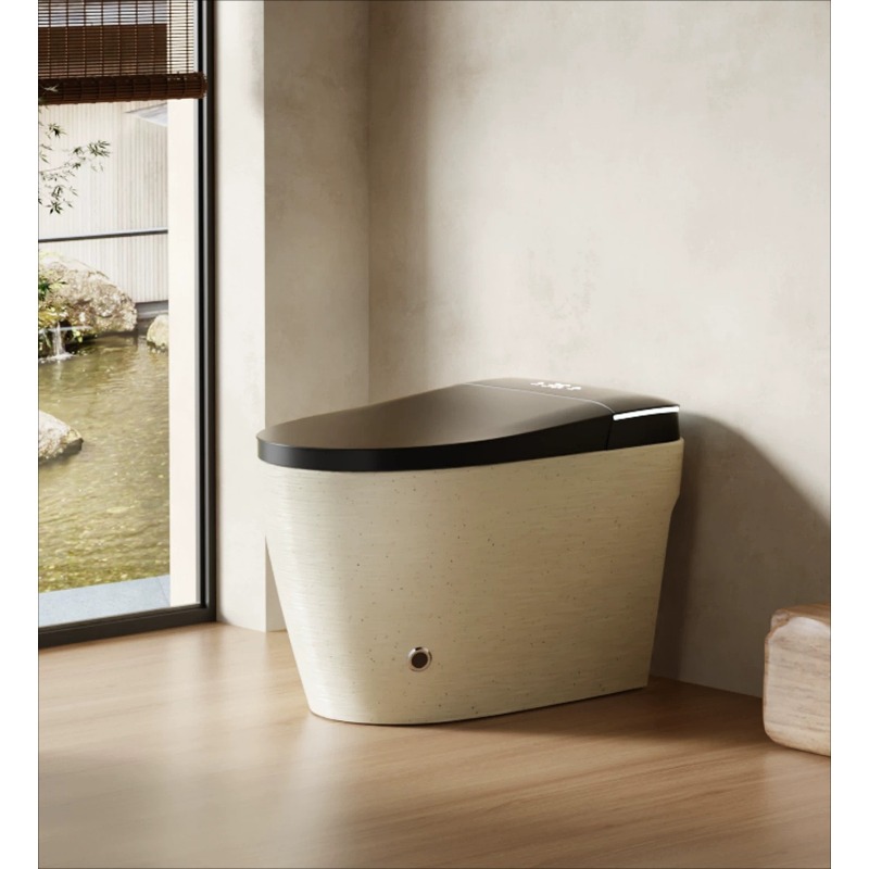 Jet Home Bathroom - Light luxury automatic smart toilet integrated