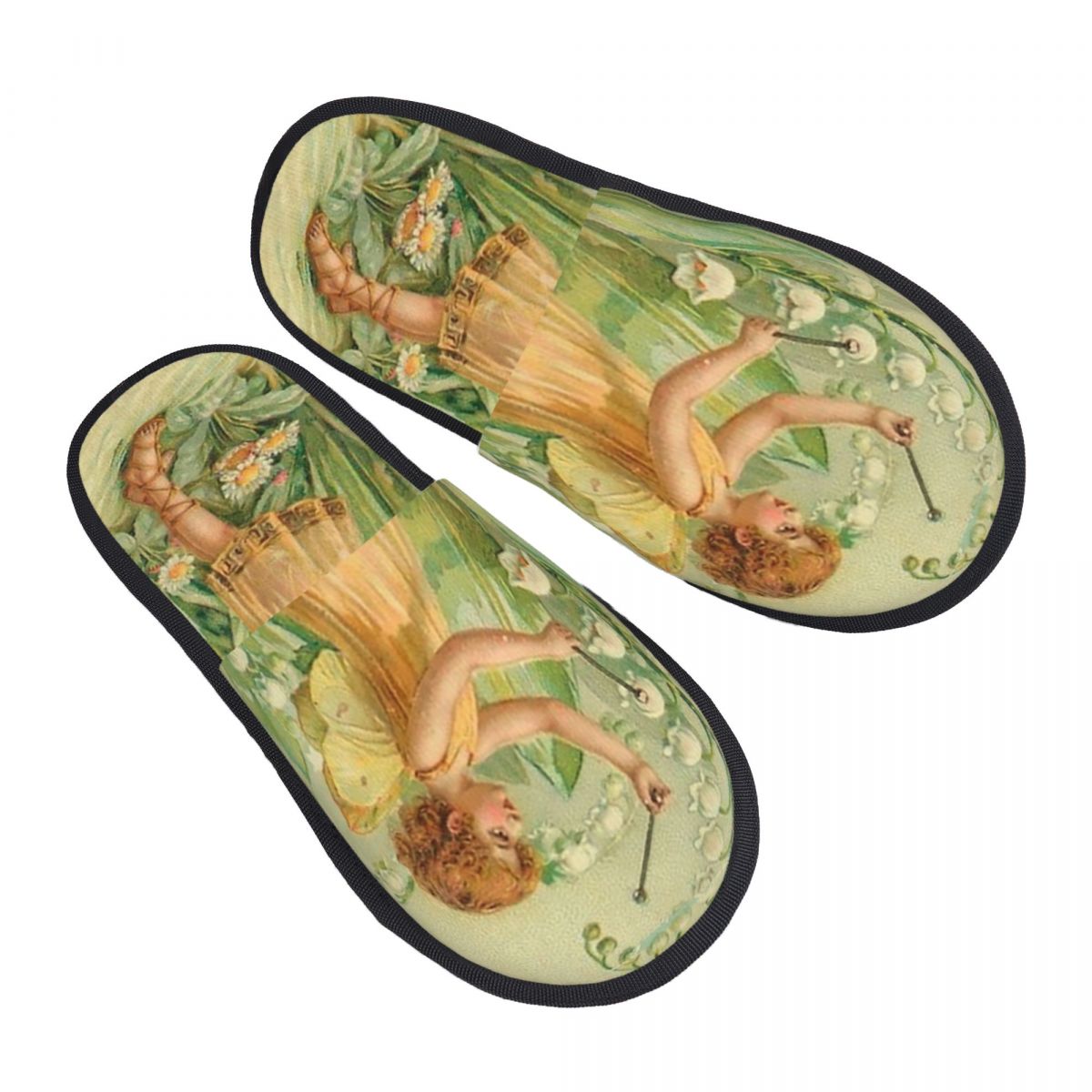 Your Home Bathroom - Victorian Angel Fairy Guest Slippers for