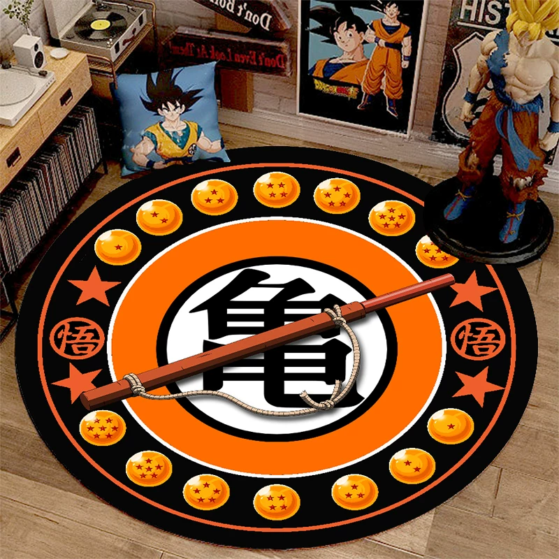 Home Bathroom Model - Anime Dragon Ball Floor Mat Goku