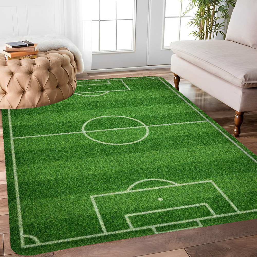 Home Bathroom Plan - F-Football Field Plan Bath Mat Nordic