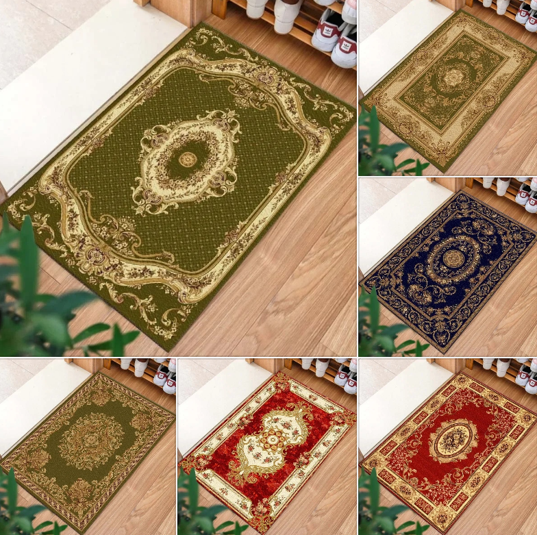 Home Bathroom Scene - Vintage Royal Door Mat Decorative Rug