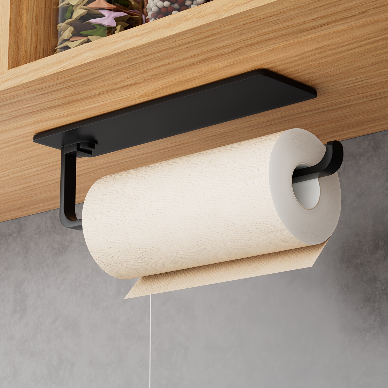 Home Bathroom Towel Dispenser - Amoichic Modern Kitchen Paper Towel Holder