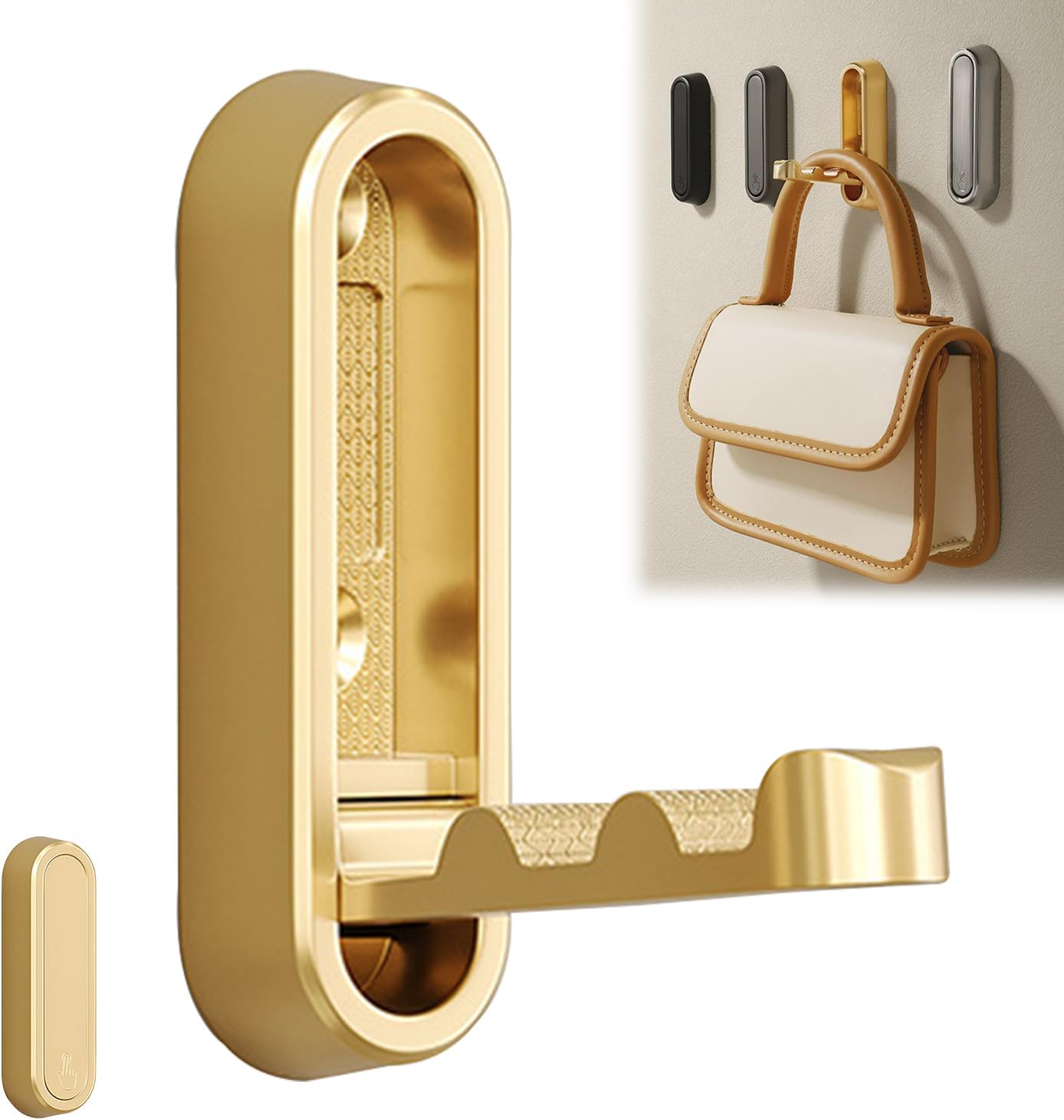 Home Goods Bathroom Storage - Folding Wall Hook Towel Coat Hook