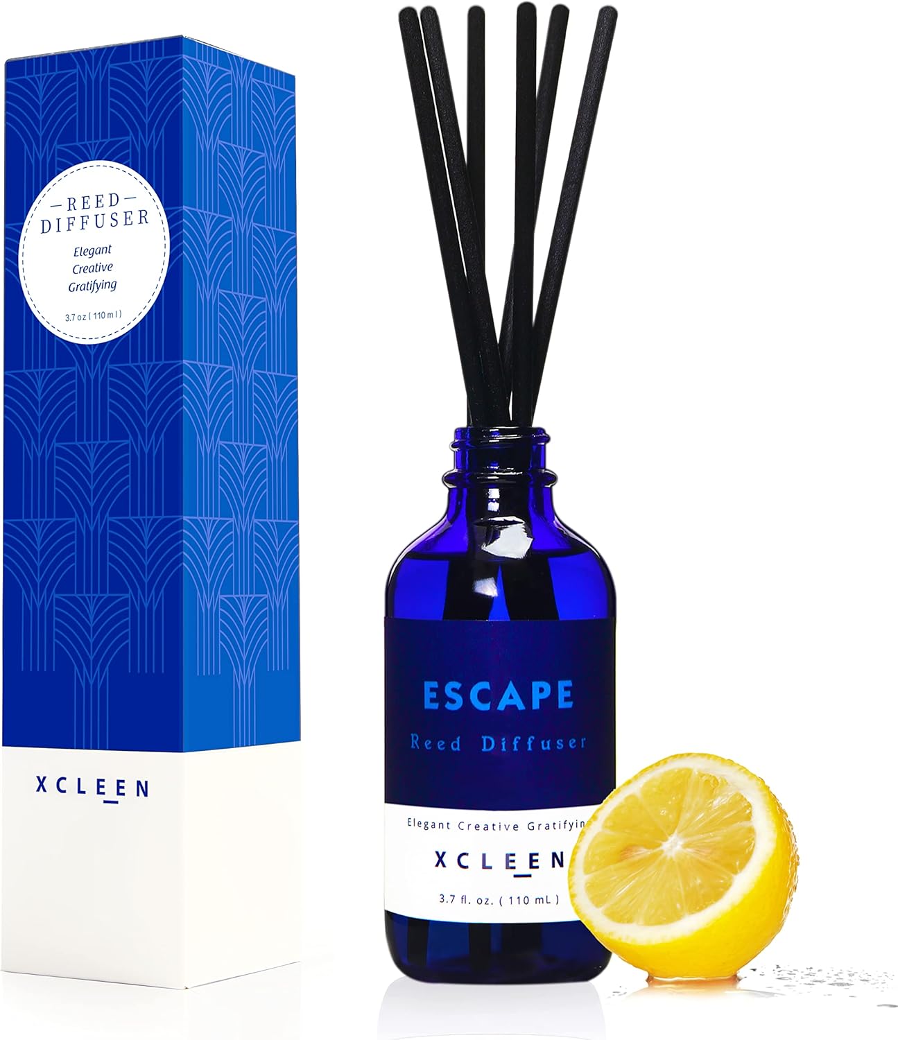 Home Bathroom Products - Reed Diffuser Set 3.7oz, Home Fragrance