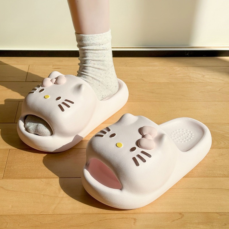 Home Bathroom Model - Hello Kitty Slippers Sanrio Anime Cartoon
