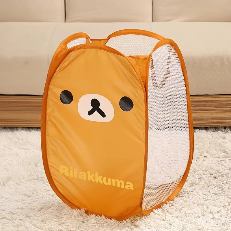 Home Bathroom Model - Hot Rilakkuma Mesh Folding Large Capacity