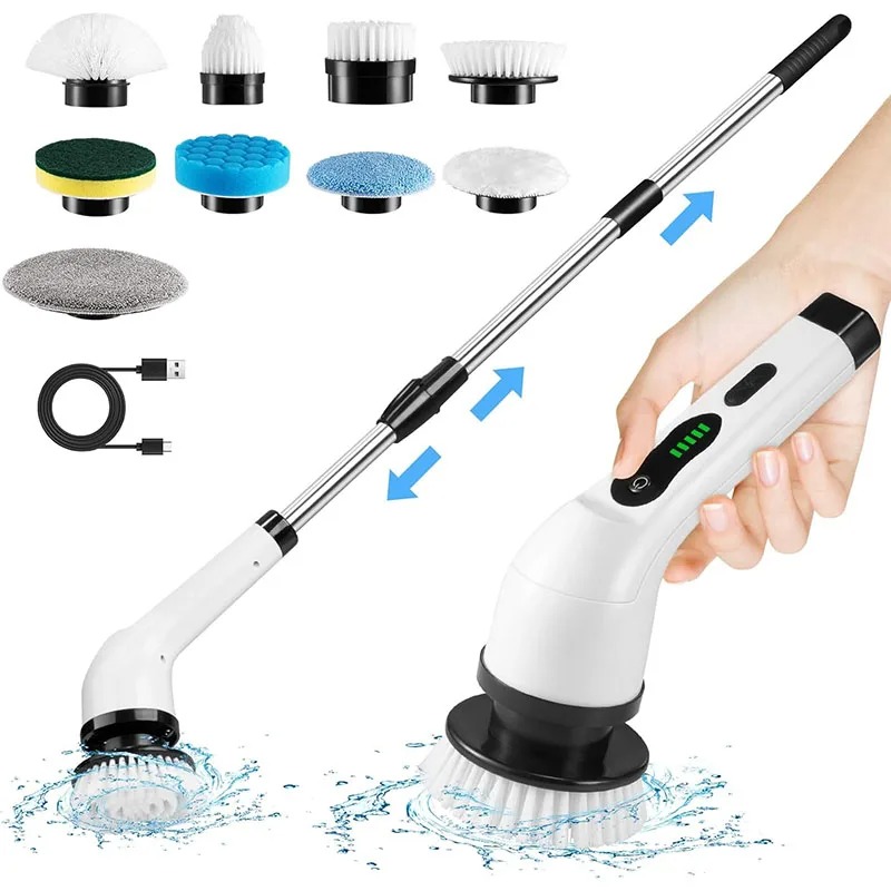 Home Bathroom Products - Cordless Electric Spin Scrubber For Kitchen