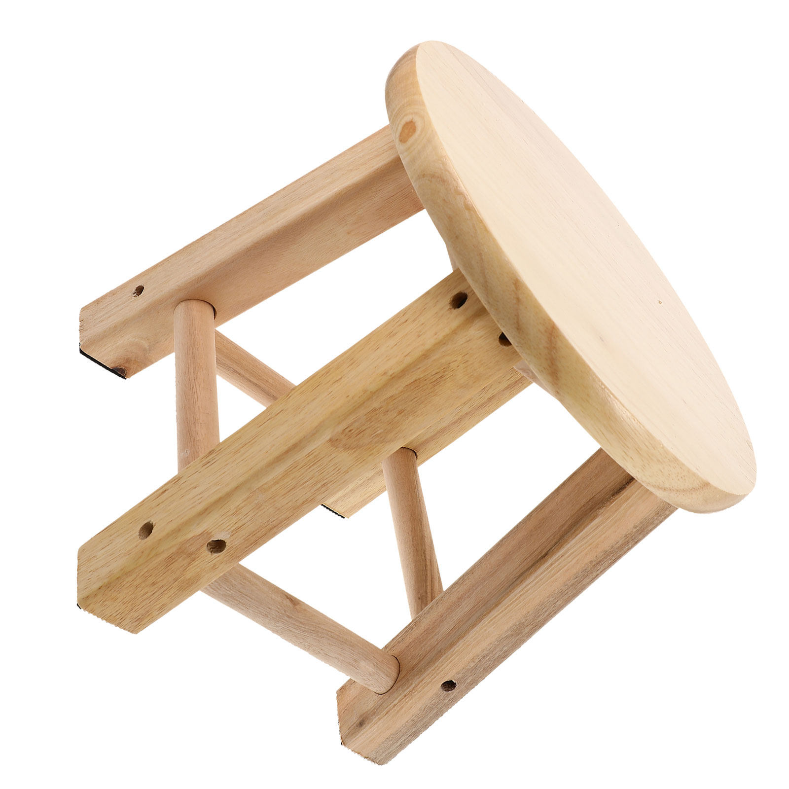 Home Bathroom Design Simple - 1Pcs Premium Hardwood Low Stool Bathroom