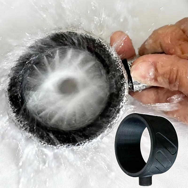 Home Bathroom - 1Pcs Men Shower Nozzle Spiral Design