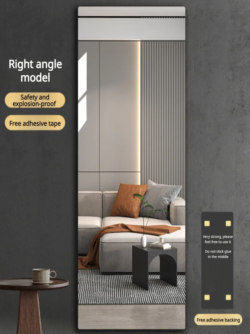 Mirror wall stickers home full - Home Bathroom Fittings recensie en prijs