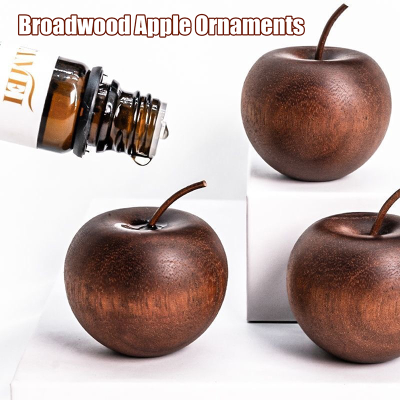 1PCS Of Wooden Apple Shaped Es - Home Bathroom Decor recensie en prijs