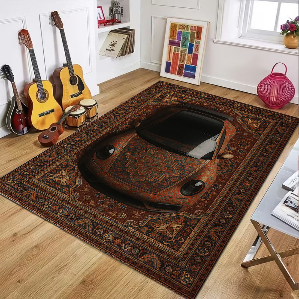 Ornate Car & Rug Pattern Carpe - Home Bathroom Cleaning Machine recensie en prijs