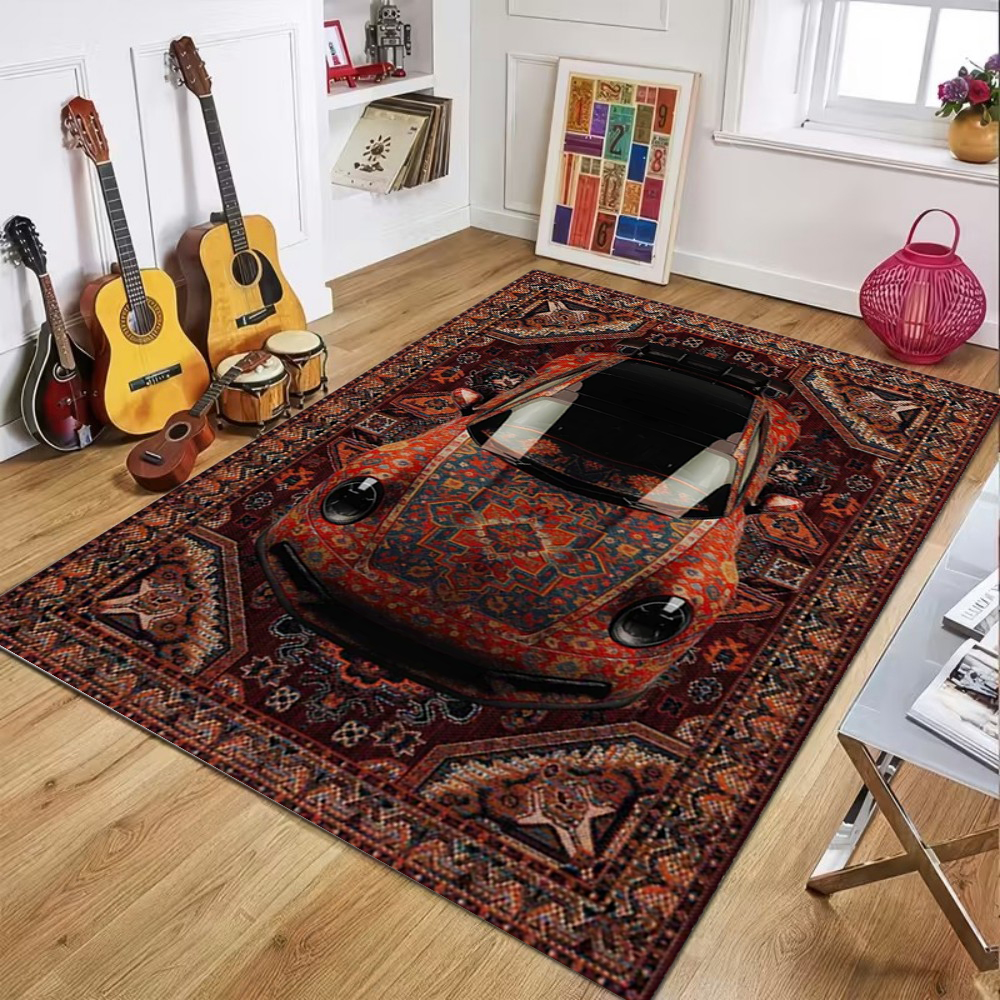 Ornate Car & Rug Pattern Carpe - Home Bathroom Cleaning Machine recensie en prijs