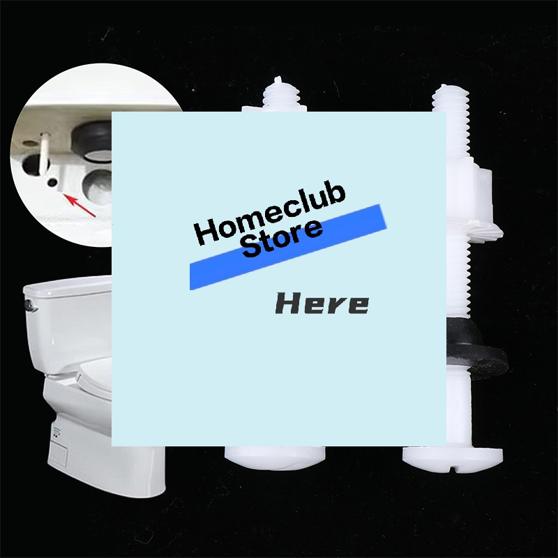 2Pcs Plastic Toilet Seat Hinge - Home Bathroom Fittings recensie en prijs