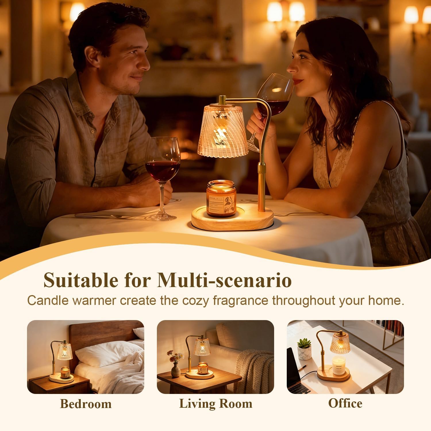 Candle Warmer Lamp for Bathroo - Home Bathroom Decor recensie en prijs