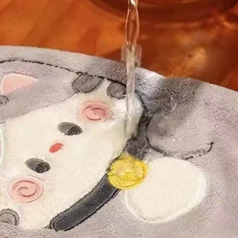 Cute Cat Hand Towel Quick Dryi - Home Bathroom Cleaning recensie en prijs