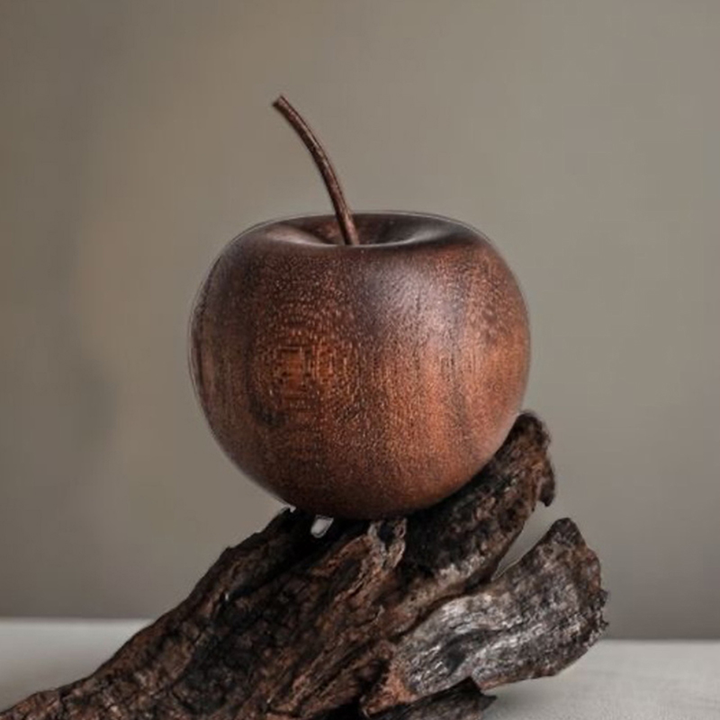 1PCS Of Wooden Apple Shaped Es - Home Bathroom Decor recensie en prijs