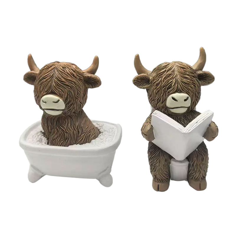 Cute Scottish Highland Cow Res - Jet Home Bathroom recensie en prijs