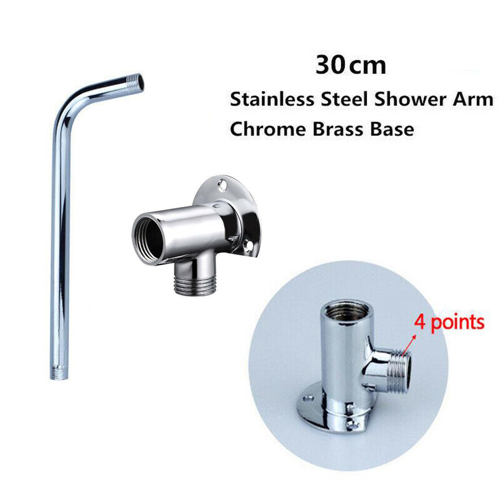 Stainless Steel Shower Arm Wal - Home Bathroom Renovation recensie en prijs