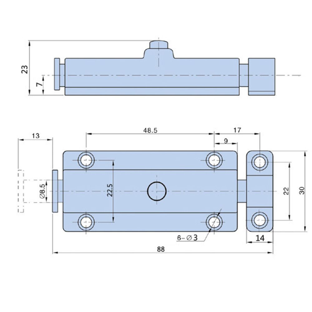 Slide Bathroom Spring Gate Loc - Home Bathroom Lock recensie en prijs
