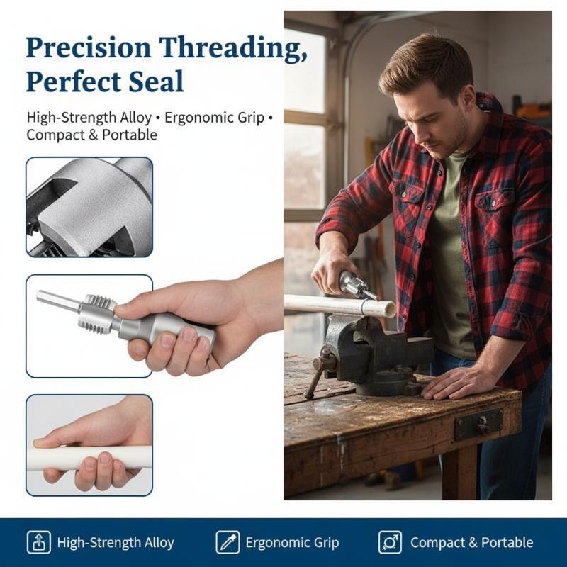 PVC Pipe Thread Cutting Tool K - Home Bathroom Remodel Diy recensie en prijs