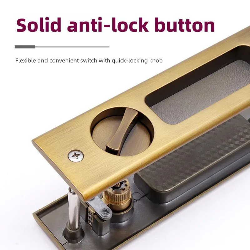 Durable Black Hook Sliding Doo - Home Bathroom Lock recensie en prijs