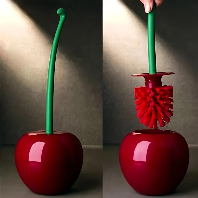 Cute Cherry Shaped Toilet Brus - Home Bathroom Cleaning recensie en prijs