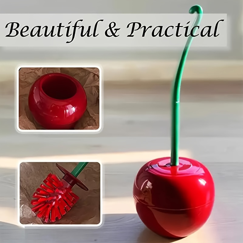Cute Cherry Shaped Toilet Brus - Home Bathroom Cleaning recensie en prijs