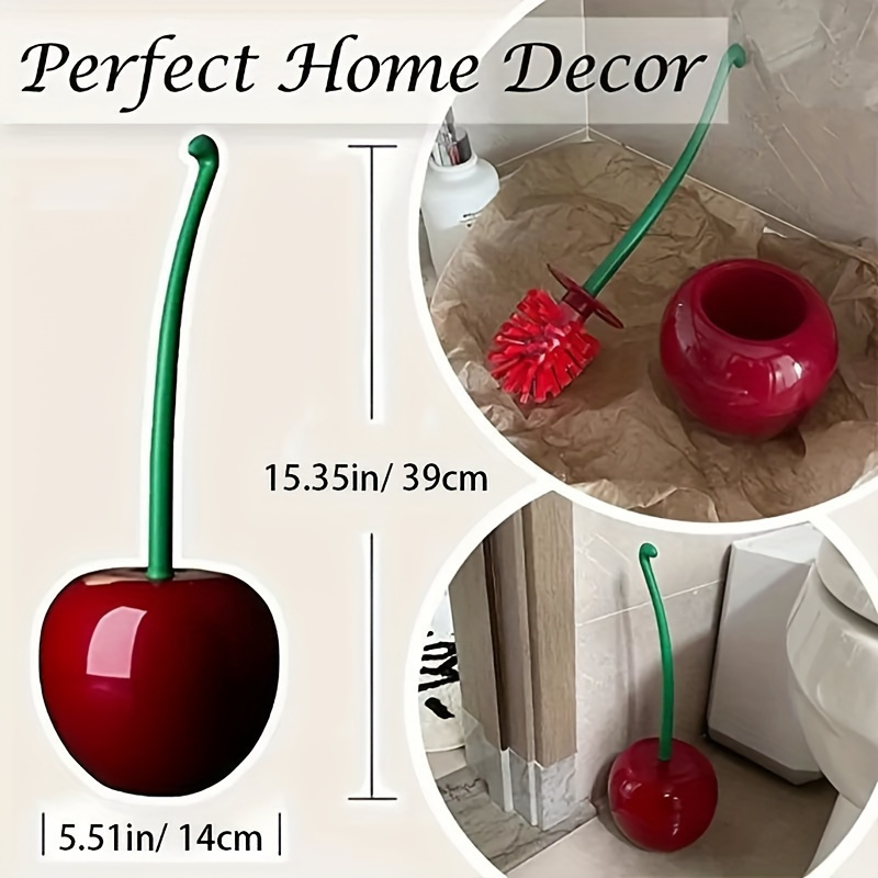 Cute Cherry Shaped Toilet Brus - Home Bathroom Cleaning recensie en prijs