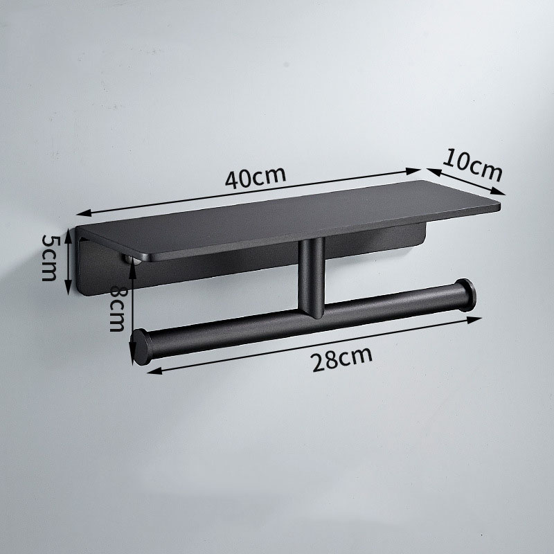 Aluminum Grey/Black Paper Towe - Home Bathroom Towel Dispenser recensie en prijs