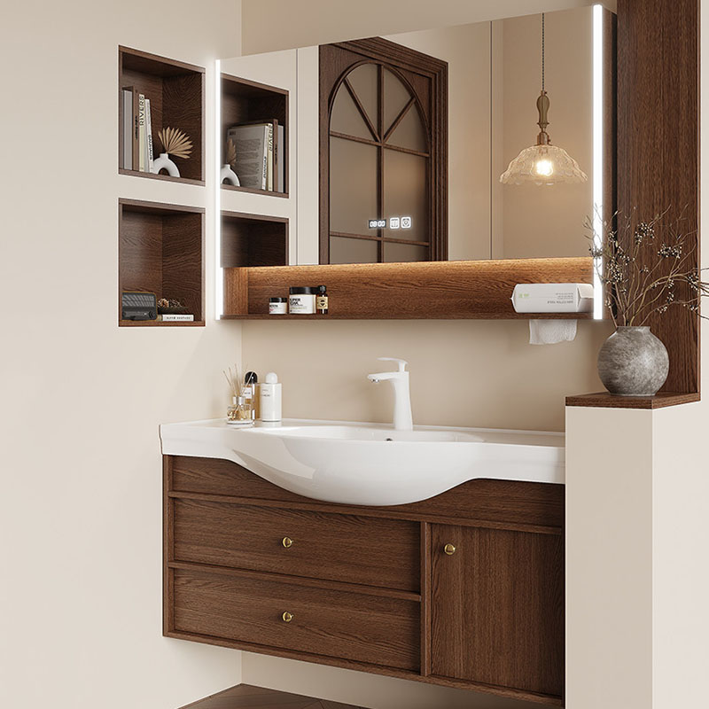 Mirror Storage Cupboard Organi - Home Bathroom Partition Wall recensie en prijs