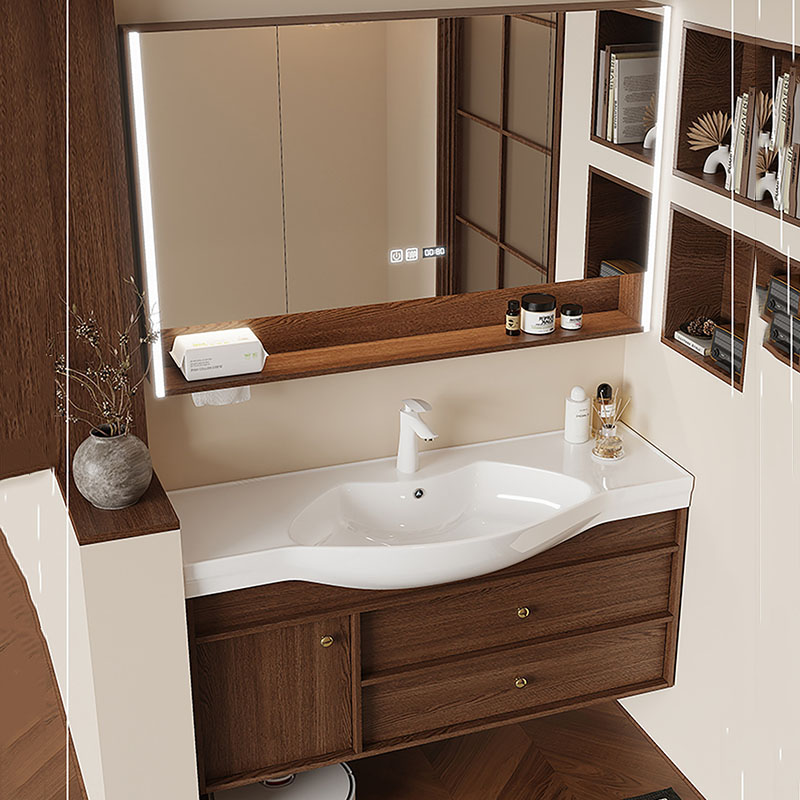 Mirror Storage Cupboard Organi - Home Bathroom Partition Wall recensie en prijs