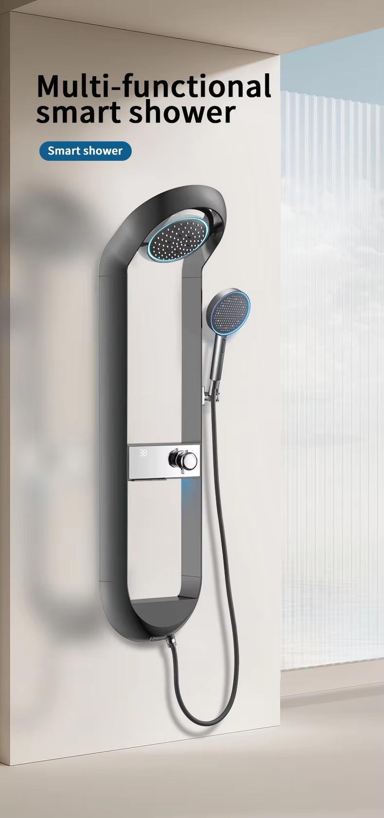 Single Handle Smart Thermostat - Jet Home Bathroom recensie en prijs