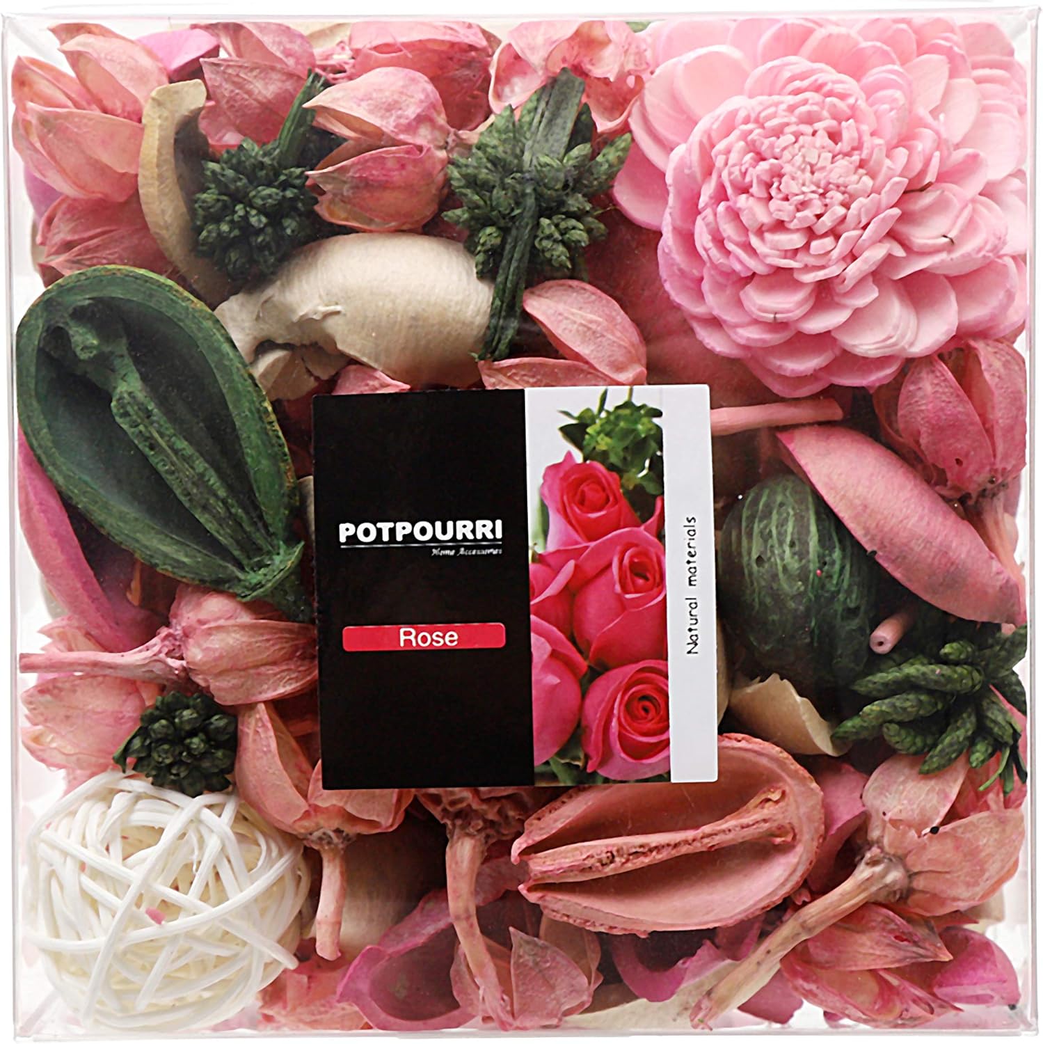 Rose Scented Potpourri Bowl Fi - Home Bathroom Products recensie en prijs