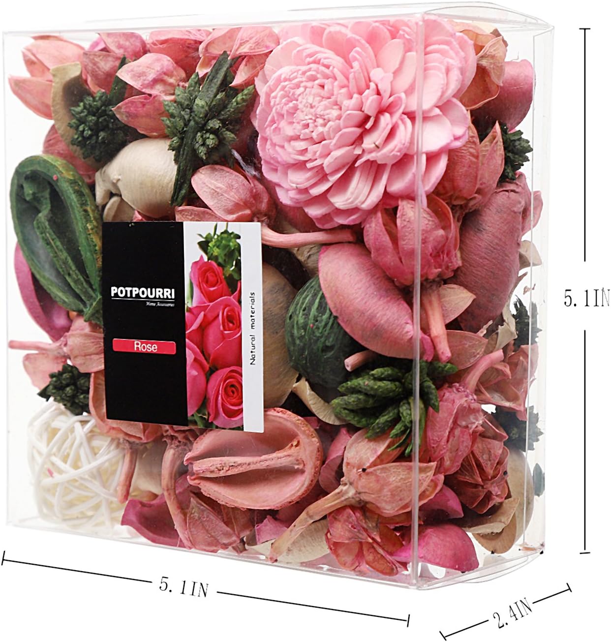Rose Scented Potpourri Bowl Fi - Home Bathroom Products recensie en prijs