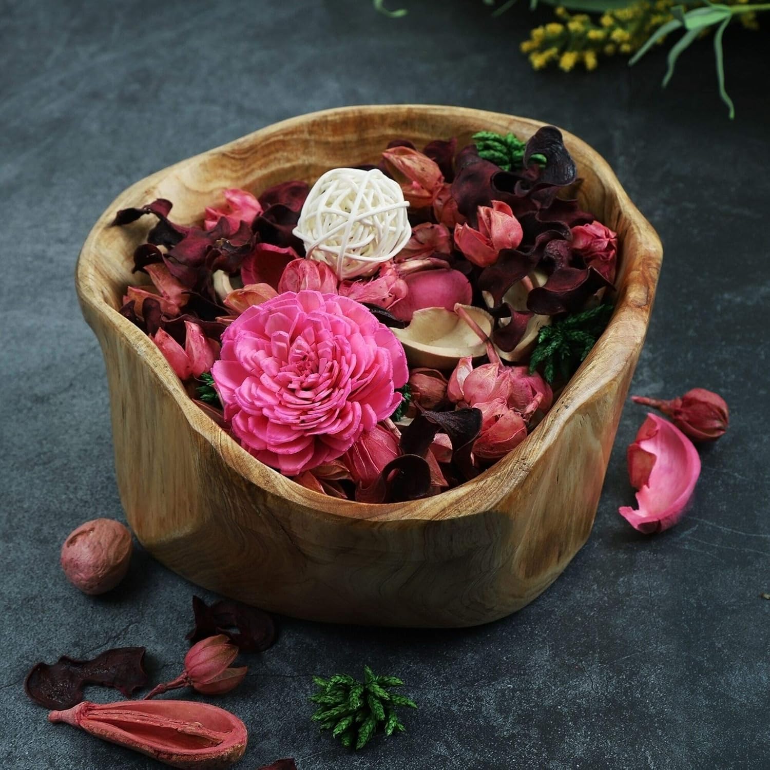 Rose Scented Potpourri Bowl Fi - Home Bathroom Products recensie en prijs