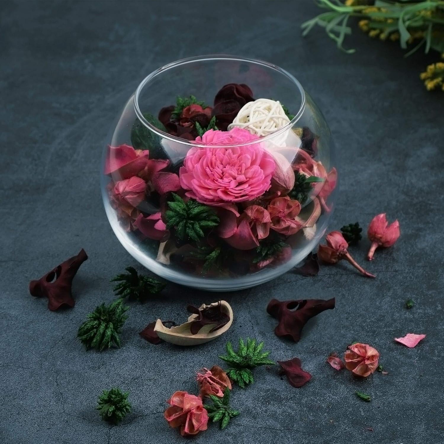 Rose Scented Potpourri Bowl Fi - Home Bathroom Products recensie en prijs