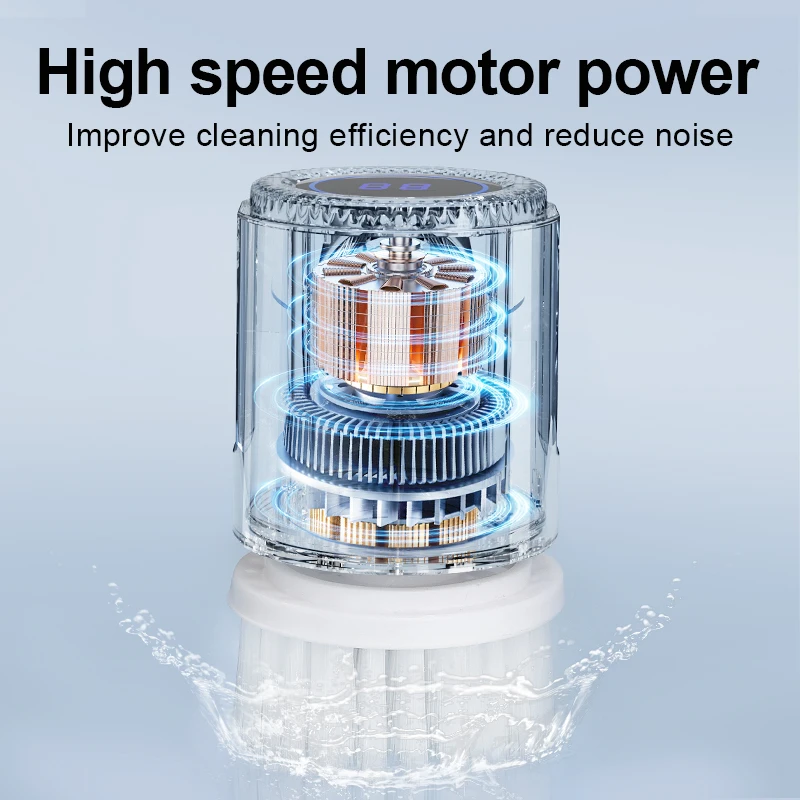 Electric Spin Scrubber, 6 Repl - Home Bathroom Products recensie en prijs