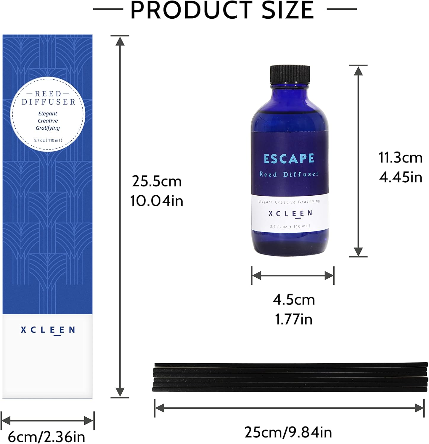 Reed Diffuser Set 3.7oz, Home  - Home Bathroom Products recensie en prijs