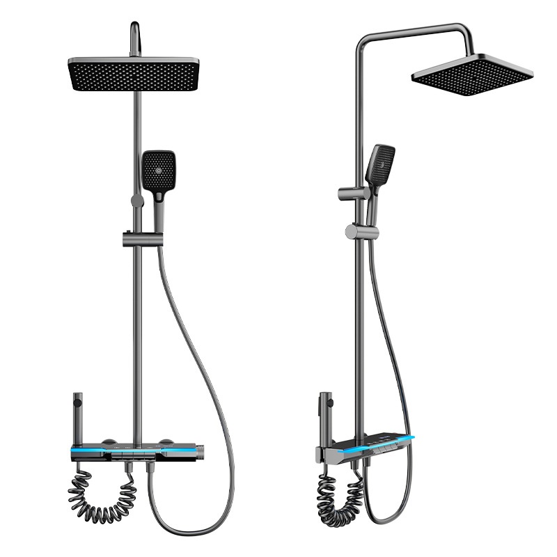 Grey Gun Shower Set Luxury Hot - Home Bathroom Renovation recensie en prijs