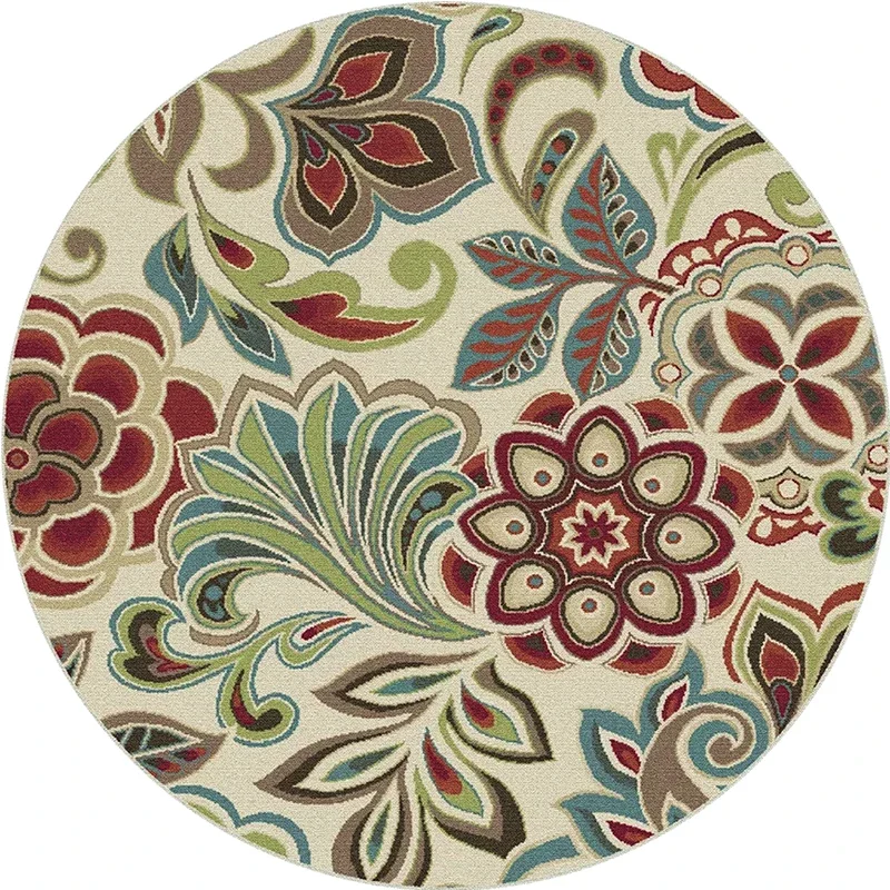 Persian Style Round Rugs For L - Home Bathroom Plan recensie en prijs
