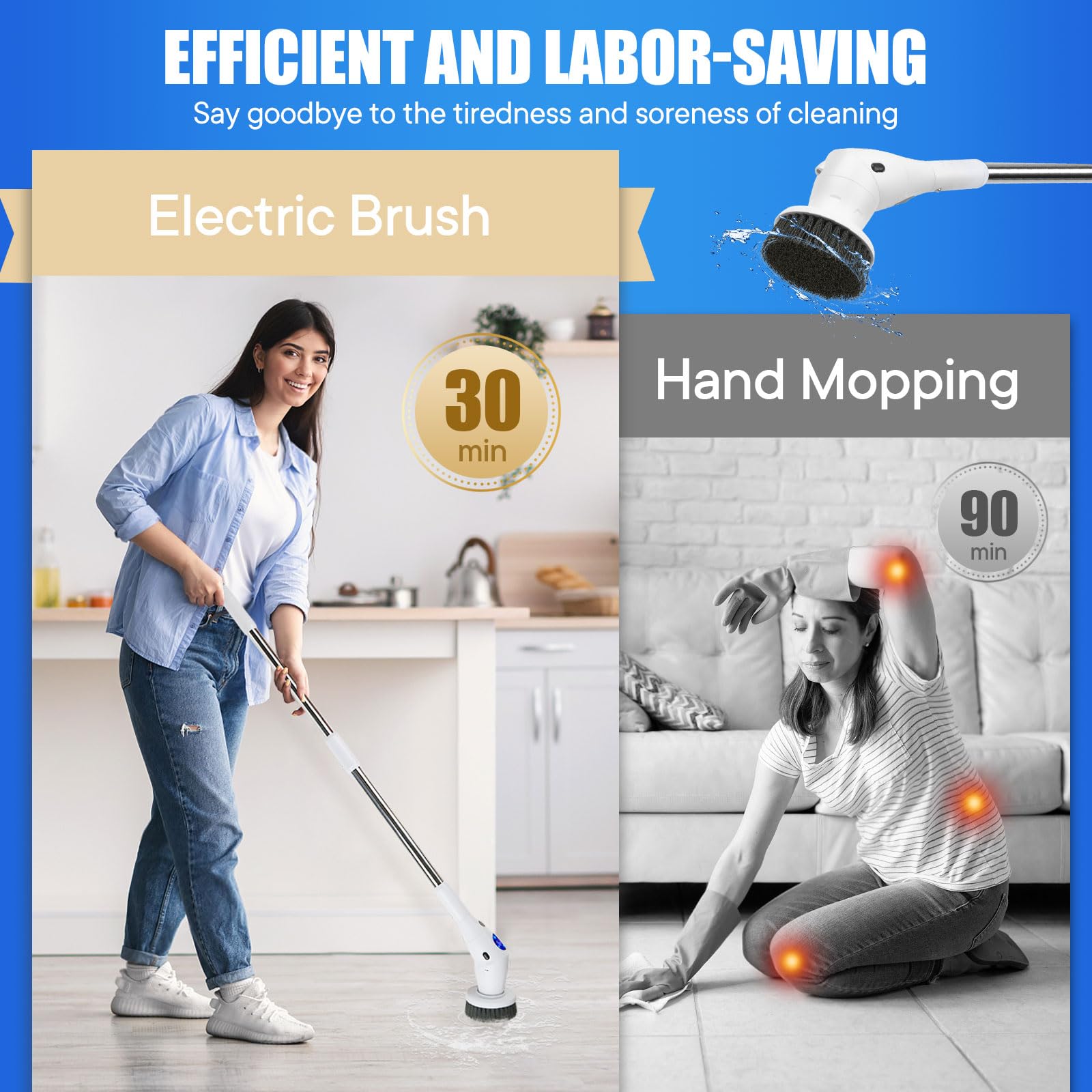 Electric Spin Scrubber Cleanin - Home Bathroom Products recensie en prijs