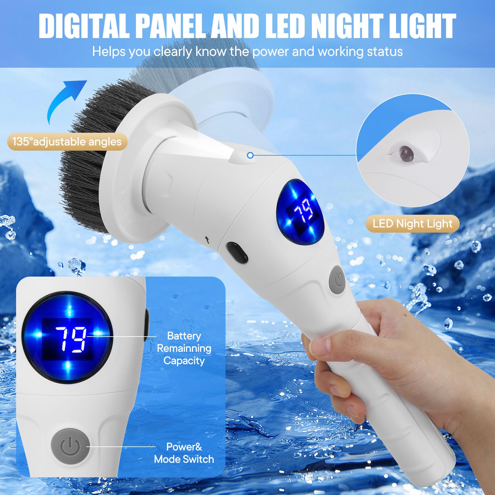 Electric Spin Scrubber Cleanin - Home Bathroom Products recensie en prijs