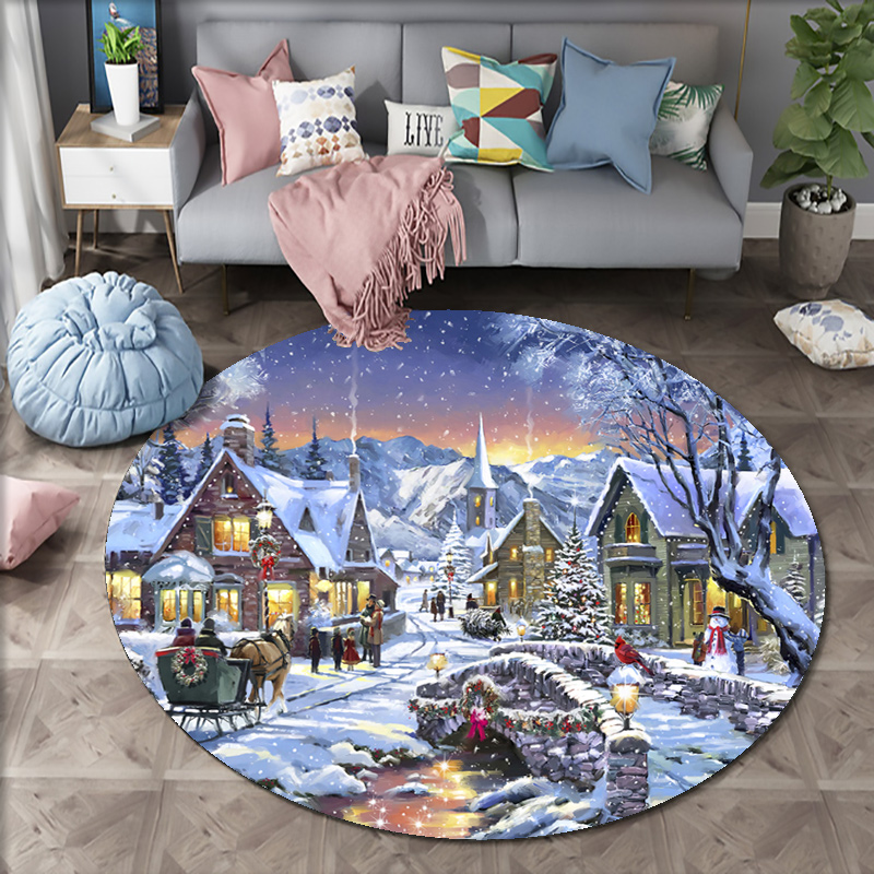 Christmas Woods Snow Scene Car - Home Bathroom Scene recensie en prijs