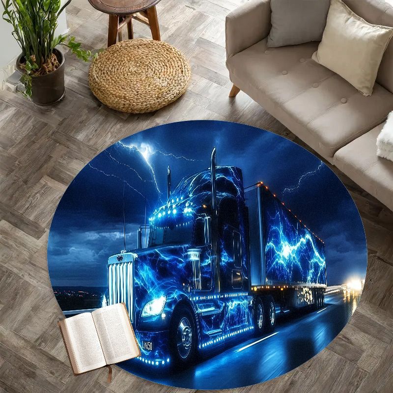 Electric truck night rug flann - Home Bathroom Scene recensie en prijs