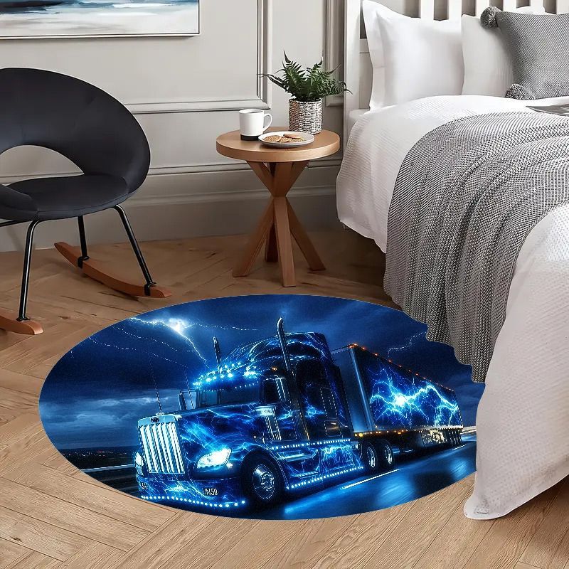 Electric truck night rug flann - Home Bathroom Scene recensie en prijs