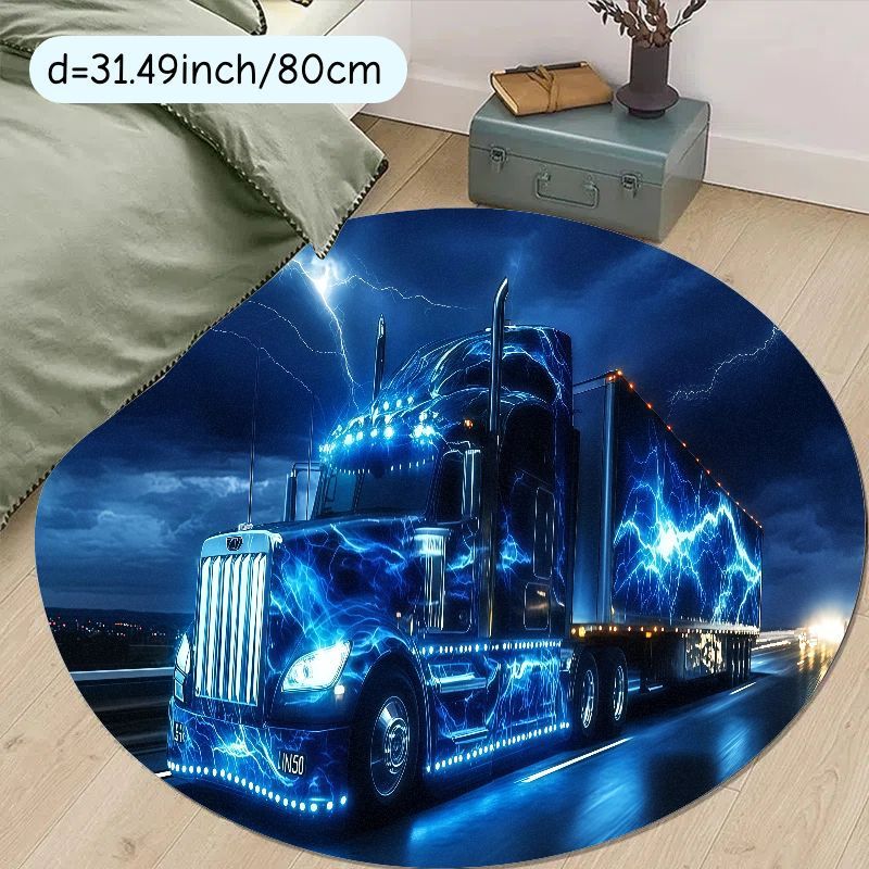 Electric truck night rug flann - Home Bathroom Scene recensie en prijs