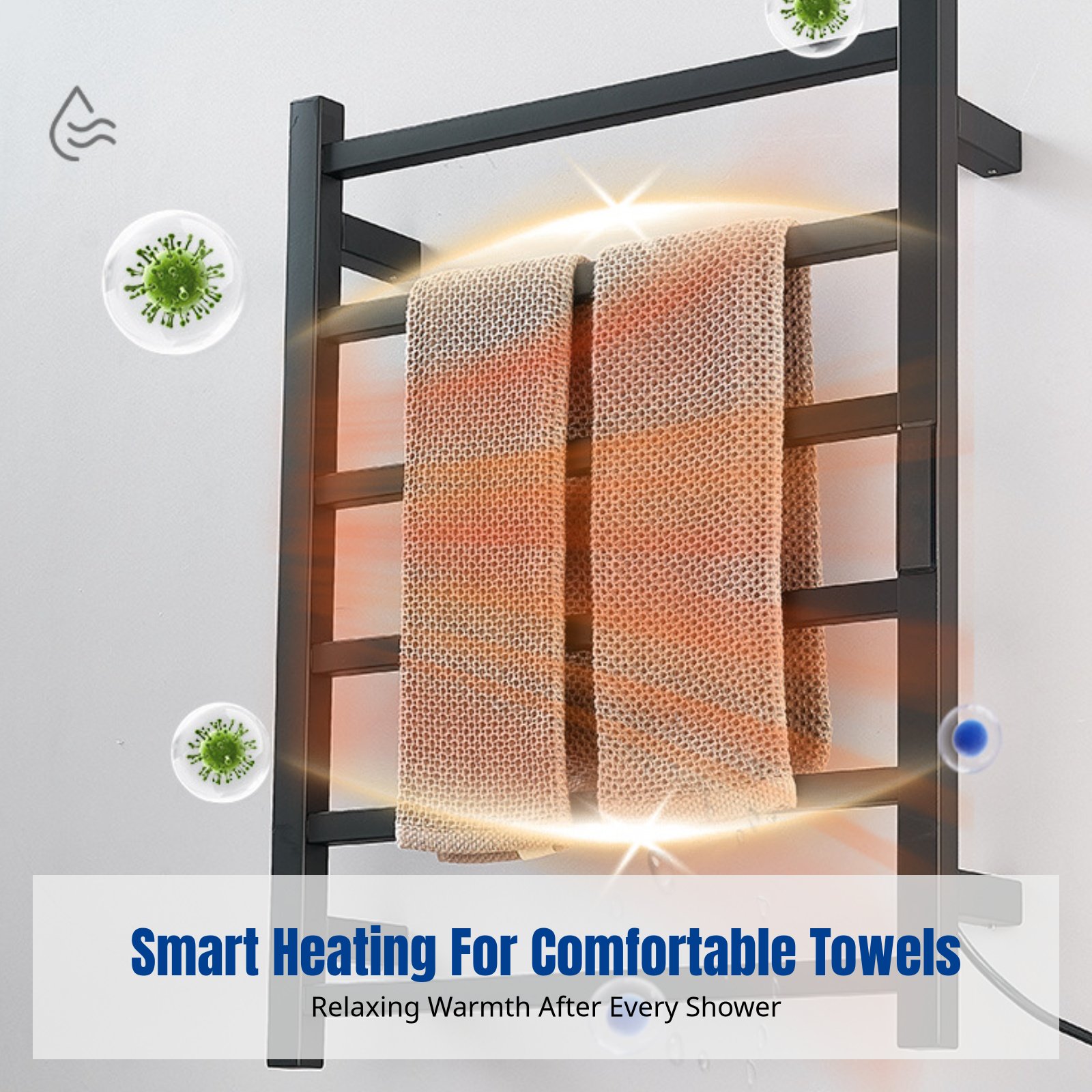 Smart Electric Towel Rack, Hea - Home Bathroom recensie en prijs