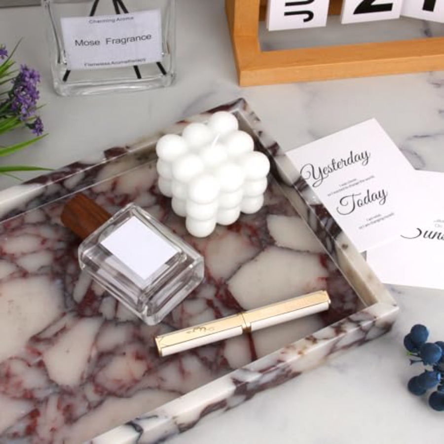 Marble Bathroom Vanity Tray, N - Home Bathroom recensie en prijs