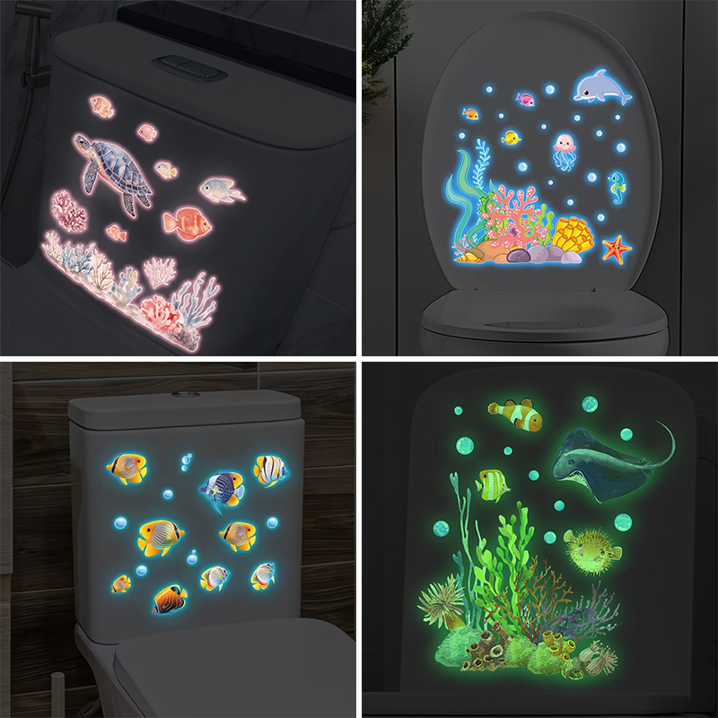Glow-in-the-Dark Ocean Fish To - Jet Home Bathroom recensie en prijs